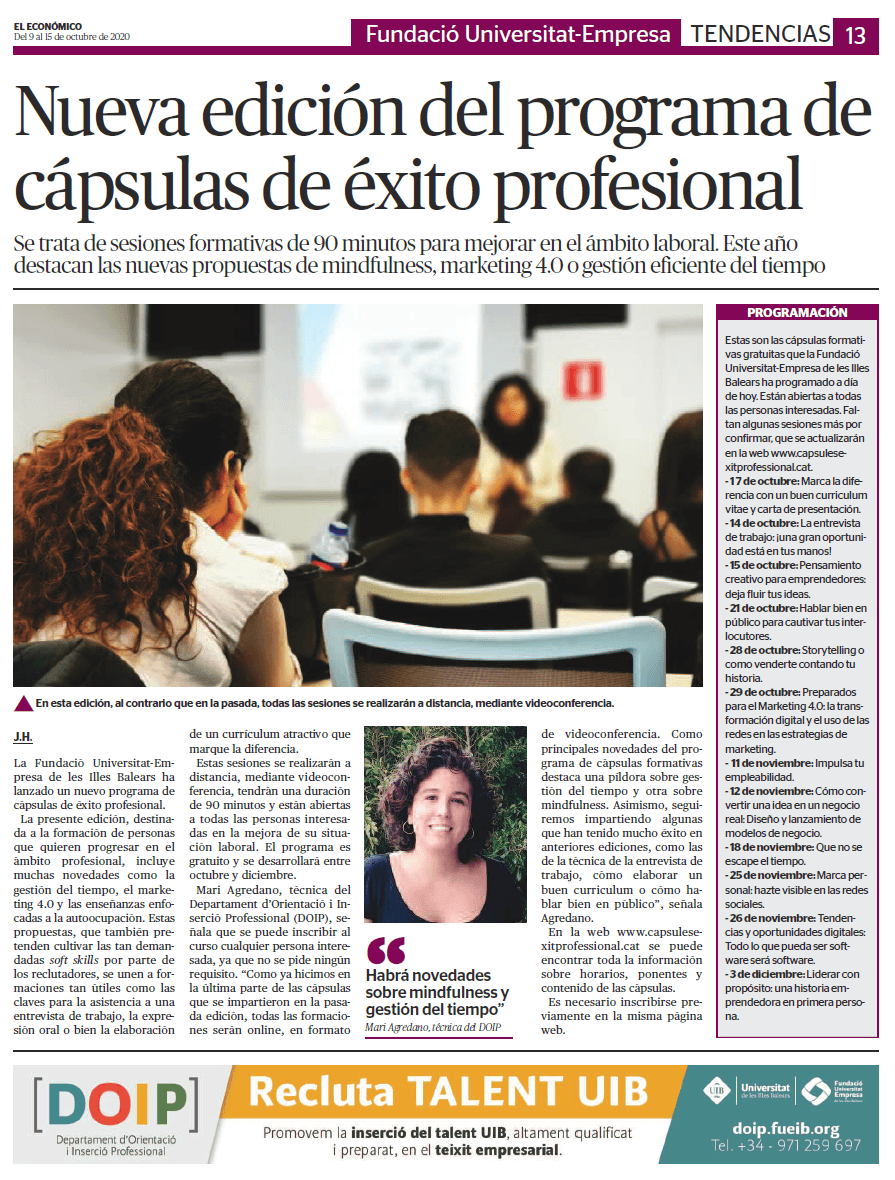 ¿Qué formación ofrecemos?